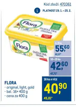 Makro FLORA nabídka