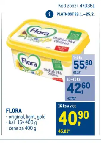 Makro FLORA nabídka