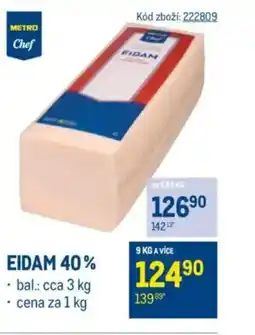 Makro Eidam 40% nabídka