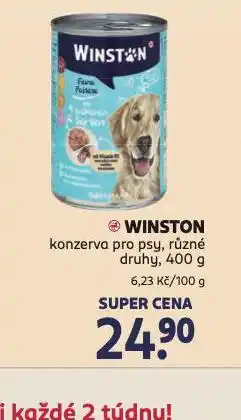 Rossmann Winston konzerva pro psy nabídka