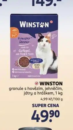 Rossmann Winston granule pro kočky nabídka