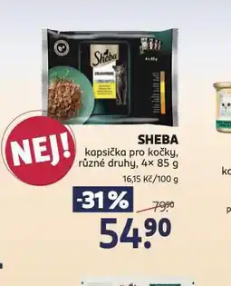 Rossmann Sheba kapsičky pro kočky nabídka