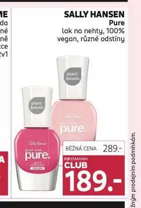 Rossmann Sally hansen lak na nehty nabídka