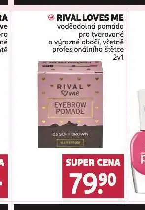 Rossmann Rival loves me voděodolná pomáda nabídka