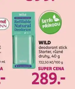 Rossmann Wild deodorant stick nabídka