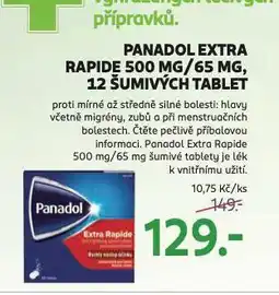 Rossmann Panadol extra rapid nabídka