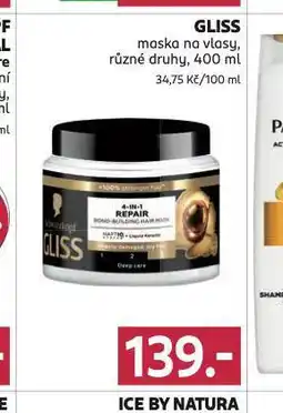 Rossmann Gliss maska na vlasy nabídka