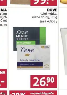 Rossmann Dove tuhé mýdlo nabídka