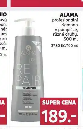 Rossmann Alama profesionální šampon nabídka