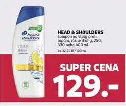 Rossmann Head&shoulders šampon nabídka