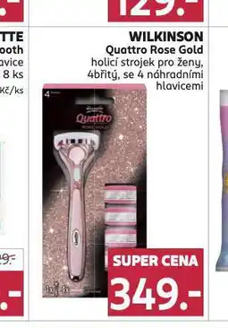 Rossmann Wilkinson holicí strojek nabídka