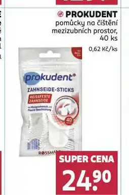 Rossmann Prokudent pomůcky na čištění mezizubních prostor nabídka