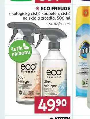 Rossmann Eco freude ekologický čistič koupelen nabídka