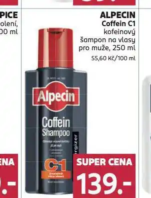 Rossmann Alpecin kofeinový šampon nabídka