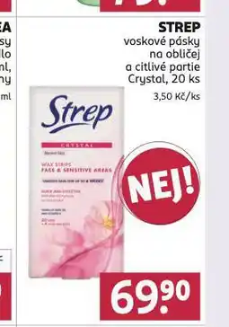 Rossmann Strep voskové pásky na obličej a citlivé partie nabídka