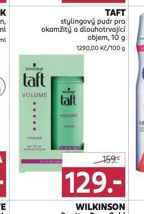 Rossmann Taft stylingový pudr nabídka