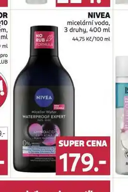 Rossmann Nivea micelární voda nabídka