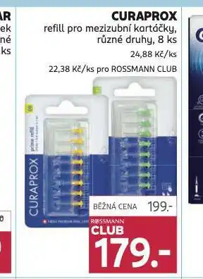 Rossmann Curaprox mezizubní kartáček nabídka