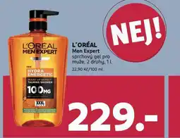 Rossmann Loreal men expert sprchový gel nabídka