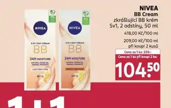 Rossmann Nivea bb cream nabídka