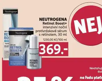 Rossmann Neutrogena retinol boost sérum nabídka