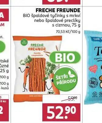 Rossmann Freche freunde bio špaldové tyčinky nabídka