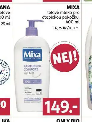 Rossmann Mixa tělové mléko nabídka