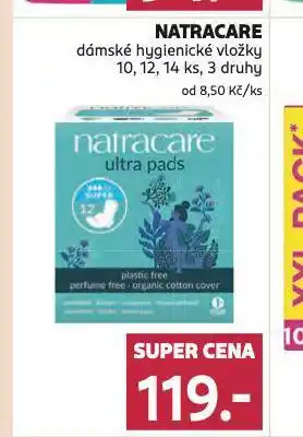 Rossmann Natracare dámské hygienické vložky nabídka