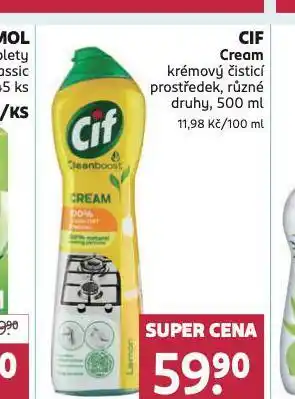 Rossmann Cif cream krémový čistič nabídka