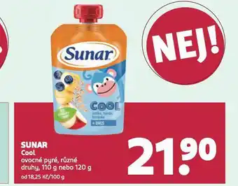 Rossmann Sunar cool ovocné pyré nabídka