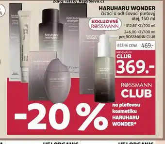 Rossmann Haruharu wonder pleťový olej nabídka