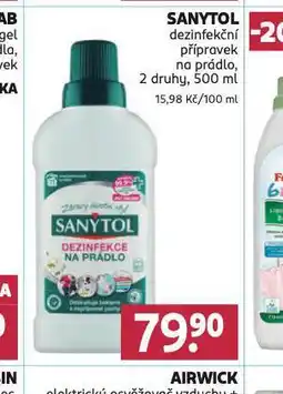 Rossmann Sanytol dezinfekční prostředek nabídka