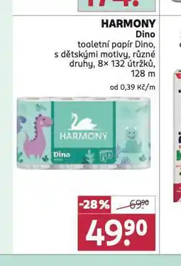 Rossmann Harmony dio toaletní papír nabídka