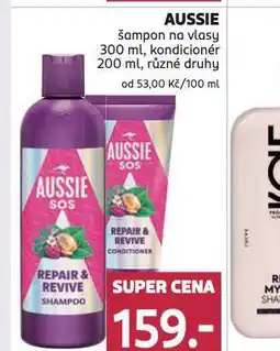 Rossmann Aussie šampon, kondicioner nabídka