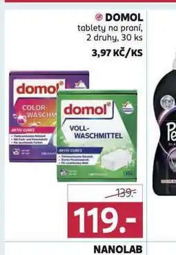 Rossmann Domol tablety na praní nabídka