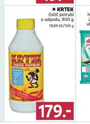 Rossmann Krtek čistič potrubí a odpadu nabídka