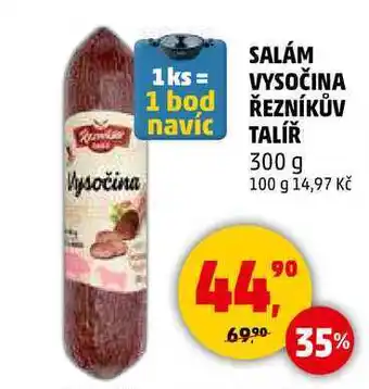 Penny Market SALÁM VYSOČINA ŘEZNÍKŮV TALÍŘ, 300 g nabídka