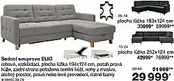 Sconto Sedací souprava ELIO nabídka