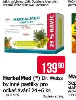 Teta Herbalmed medical pastilky nabídka