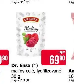 Teta Dr. ensa maliny celé nabídka