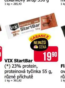 Teta Vix starbar proteinová tyčinka nabídka