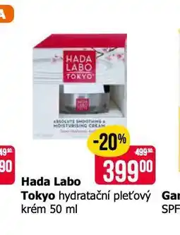 Teta Hada labo tokyo hydratační pleťový krém nabídka