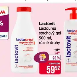 Teta Lactovit lactourea sprchový gel nabídka