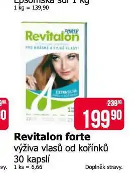 Teta Revitalon forte výživa vlasů od kořínků nabídka