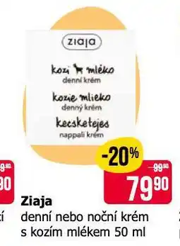 Teta Ziaja krém nabídka