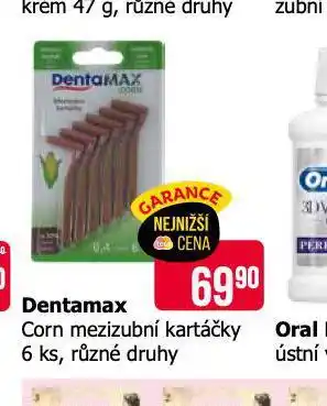 Teta Dentamx corn mezizubní kartáčky nabídka