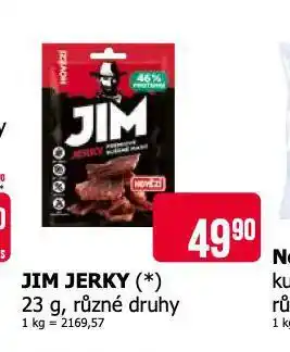 Teta Jim jerky nabídka