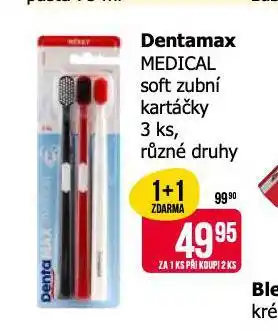 Teta Dentamax medical soft zubní kartáčky nabídka