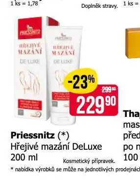 Teta Priezssnitz hřejivé mazání deluxe nabídka