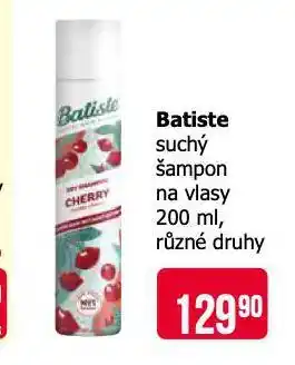 Teta Batiste suchý šampon nabídka